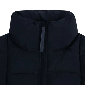 แจ็คเก็ตดาวน์แฟชั่นสตรีทแวร์ฤดูหนาวแบบกำหนดเองของ OEM พร้อมปกตั้ง ผ้าฝ้ายกันลม คุณภาพสูงแบบกำหนดเอง ปี 2026 - Product Image 3