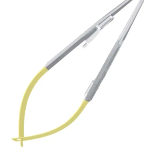 Soporte de aguja Astroviejo de alta calidad con mango dorado, fórceps TC de acero inoxidable, base de instrumentos quirúrgicos de IMANS - Product Image 3