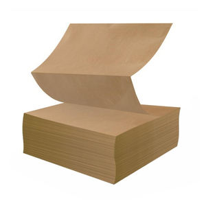 Matériau d'emballage de rembourrage et de protection recyclable et écologique Conception de ventilateur plié en papier kraft - Product Image 3