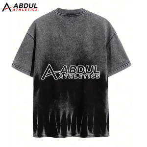 T-shirts oversize pour hommes, t-shirt tendance à coupe ample pour streetwear, tenues décontractées et mode quotidienne - Product Image 2