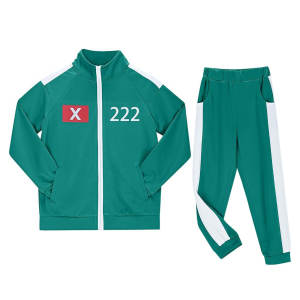 ชุดวอร์มผ้าฟลีซเนื้อนุ่มระบายอากาศได้ดี คุณภาพสูงสั่งทำพิเศษสำหรับผู้ชาย ทรงปกติ ผ้าฝ้าย 100% เหมาะสำหรับฤดูหนาว ชุดกีฬา มีฮู้ด - Product Image 1