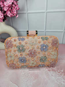 Bolso de mano bordado de alta calidad para mujer, bolso de mano de noche para fiesta, bolso de noche, bolso de mano de LUXURY CRAFTS - Product Image 6