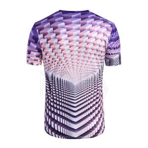 Custom <b>Men</b> Sublimation Tees Lightweight, Breathable Polyester <b>Shirts</b> For Fashion, Fitness, And Outdoor Wear - Product Image 3