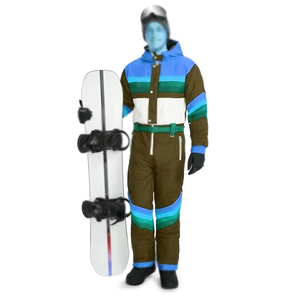 Conjuntos de Esquí Impermeables para Hombre y Mujer, Chaquetas y Pantalones de Esquí Resistentes al Viento, Ropa de Esquí y Snowboard Gruesa y Cálida para Deportes al Aire Libre de Invierno - Product Image 2