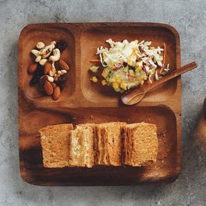 ถาดเสิร์ฟไม้มะม่วงสำหรับมื้อเช้าและชาถาดไม้รักษ์โลกสำหรับงานหัตถกรรมจาก M/S shaad - Product Image 6