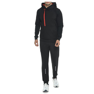 Ensemble de vêtements de jogging d'entraînement de sports d'hiver à la mode pour hommes personnalisé imprimé grande taille survêtement deux pièces - Product Image 5