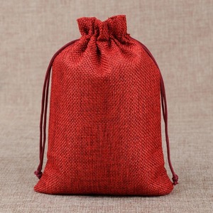 Bolsas de poliéster y algodón con cordón, regalo, embalaje de joyería, boda, dulces, fiesta de Navidad, almacenamiento, logotipo personalizable, función USB - Product Image 6