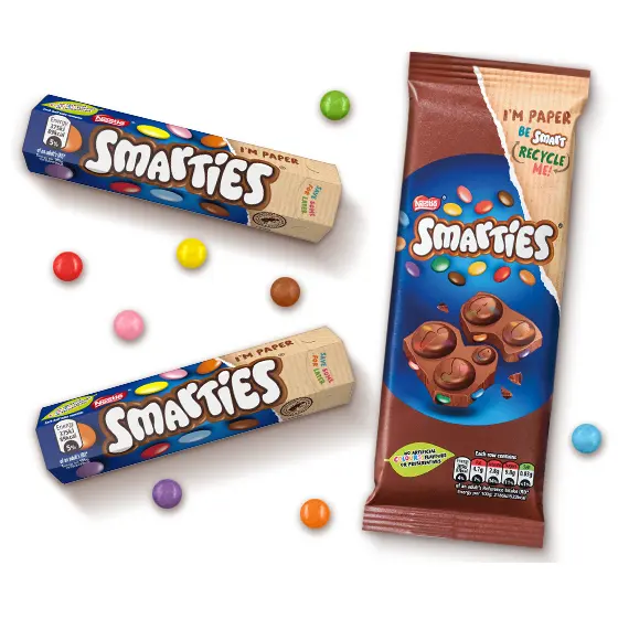 Düşük maliyetle satılık yüksek kaliteli Nestle Smarties süt çikolata tatlılar