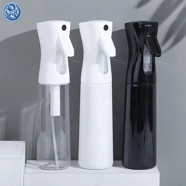 Automatisches Spray 160ml 300ml 500ml kunden spezifische Sprüh flasche für Salon friseur mit Mikro labela