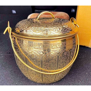 Calentador de alimentos de metal moderno resistente a los arañazos y fácil de limpiar para calentar sopas Curries Snacks en los mostradores de servicio - Product Image 3