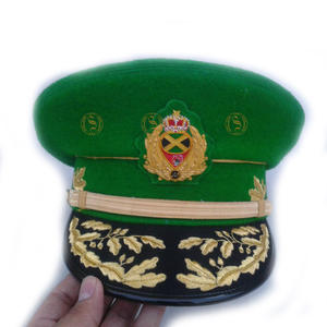 Customization Flat Top Officer <b>Cap</b> Captain Uniform <b>Caps</b> Hats - Product Image 5