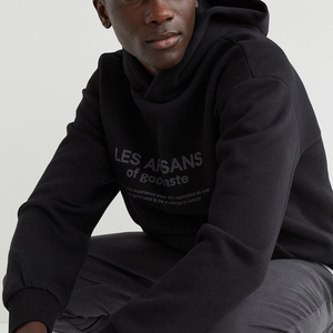 Sudaderas con Capucha de Invierno Gruesas y Resistentes al Desgaste, de Poliéster/Algodón de 370 Gramos, con Impresión Digital de Logotipo Personalizado de Alta Calidad para Hombre - Product Image 4