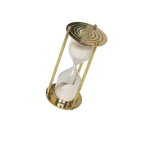 Nouveau Design Minuterie Sable Horloge Décor À La Maison Haute Qualité En Métal Heure Verre Utilisation Pour Bureau Bureau Décoratif En Vrac En Gros - Product Image 1