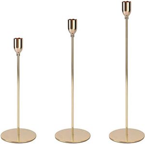 Bougeoir moderne en métal de haute qualité, fait à la main, écologique, design admirable, pour la maison, anniversaire, Pâques - Product Image 1