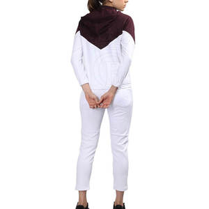 Quantité minimale de commande bas Conception personnalisée Survêtements pour femmes Utilisation en extérieur Vêtements pour femmes Survêtement uni de couleur unie - Product Image 4