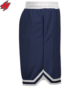 Pantalones cortos deportivos en blanco de secado rápido para hombre de alta calidad, pantalones cortos de baloncesto de malla de sublimación personalizados con bolsillos - Product Image 6