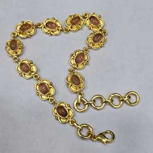 กำไลเงินแท้925ทันสมัยดีไซน์เนอร์สร้อยข้อมือชุบทองด้วยกำไลแฟชันแฮนด์เมด - Product Image 3