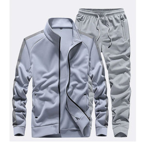 Conjunto de entrenamiento ligero, ajuste superior e inferior para un estilo de vida activo, ejercicio diario o caminar, chándal elegante para hombres, Invierno exterior - Product Image 1