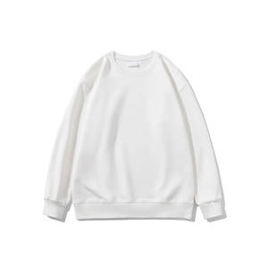 Sweat-shirt de luxe surdimensionné fabricant fournisseur tricoté 300g coton éponge pull à col rond pour unisexe sweat-shirt ample - Product Image 5