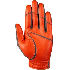 Vente directe d'usine Concevez votre propre logo en peau de mouton couleur Cabretta gant de golf respirant en cuir sport gants de golf personnalisés - Product Image 2