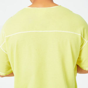 Oem/odm เสื้อยืดคอกลมสำหรับผู้ชายผ้าคอตตอน100% ขนาดใหญ่พิเศษเสื้อพิมพ์โลโก้ดิจิตอลออกแบบได้ตามต้องการ - Product Image 6