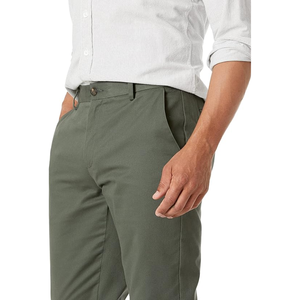Premium Cotton Slim Fit Hombres Chino Fabricado por expertos en Bangladesh para el estilo y la comodidad en el precio bajo - Product Image 3