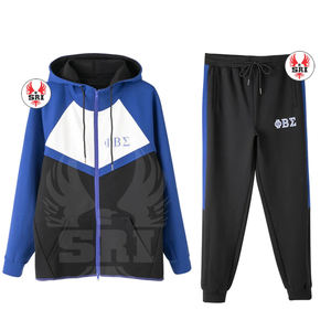 Conjunto de chándal y pantalón de chándal personalizado OEM 1914 Phi Beta Sigma Sorority - Product Image 4