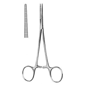Pinzas Quirúrgicas Vasculares Manuales de Acero Inoxidable de Alta Calidad Leriche Curved de 18 cm, Juego de Instrumentos de Pinzas Médicas Reutilizables - Product Image 2