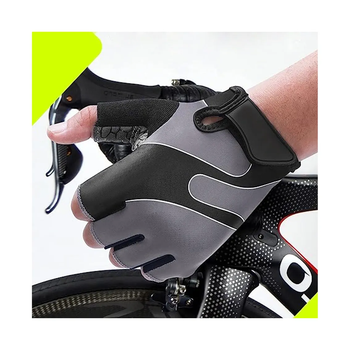 Bicycle Motorcycle Gloves Best Selling Unisex Soft Comfortable Half Finger Riding Gloves Outdoor Sports Cycling Gloves