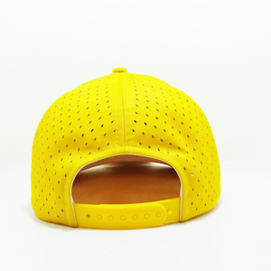 Personnalisé 6 Panneau Structuré Laser Cut Chapeau Personnalisé 3D Broderie Logo Casquettes Gorras Unisexe Extérieur En Gros Vietnam Chapeau Usine - Product Image 5