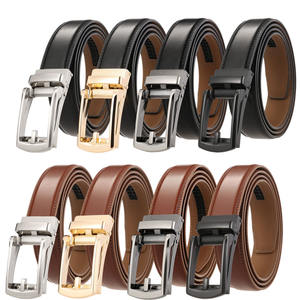 Ceintures en cuir OEM/ODM en gros pour la mode, ceinture en cuir de vachette véritable de luxe, boucle en acier, imperméable, respirante, logo personnalisé - Product Image 2