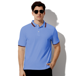 Polo personalizado para hombre, ropa de exterior, camiseta Polo informal de punto cómodo para golf para hombre - Product Image 4