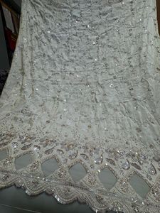 Tissu en soie de qualité supérieure pour femmes tenues de fête robes de mariée tenues ethniques collection de créateurs de fête nuptiale - Product Image 2