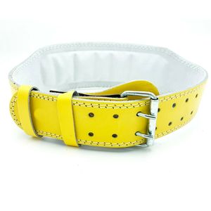 Cinturón de Ejercicio de Gimnasio Resistente de la Mejor Calidad, Hecho a Medida de Cuero Vacuno, Nuevo Estilo con Características de Seguridad en la Espalda, Cinturón de Cuero para Levantamiento de Pesas - Product Image 5