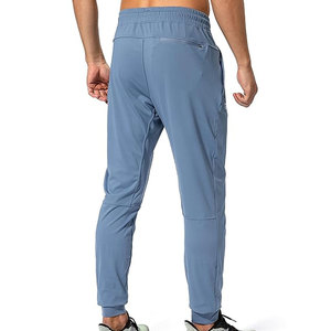 Pantalones de chándal de algodón 100% de nuevo estilo para hombre, pantalones de chándal informales de cintura media con cintura elástica ligera, logotipo al por mayor - Product Image 3