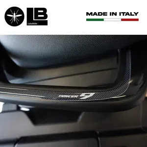 Adesivi 3D per moto compatibili con Yamaha Tracer 9 2021 per maniglie passeggero - Product Image 5
