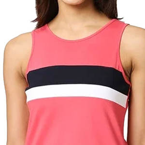 Camisetas sin mangas deportivas cortas informales para mujer, transpirables de secado rápido, ecológicas, Spandex/algodón, Yoga, Fitness, camisetas de entrenamiento, venta al por mayor - Product Image 5