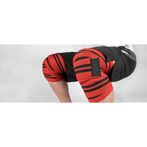 2025 enveloppes de genou de haute qualité bandes de restriction du flux sanguin bandes d'entraînement croissance musculaire élastique enveloppes de genou à dégagement rapide - Product Image 3