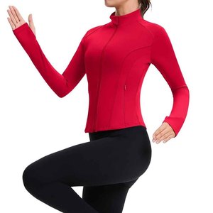 Stand Collar Best Track Jacket 2025 Poliéster Spandex Transpirable Elegante Look Chaquetas de chándal para mujer - Product Image 3