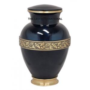 Juego al por mayor de 3 urnas de metal ligeras para adultos de buena calidad, urnas funerarias de estilo occidental para cremación al mejor precio para el almacenamiento de cenizas - Product Image 4