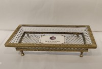 Vaisselle indienne moderne - Meilleures ventes pour les restaurants, les mariages, les événements - Plat à beurre et assiette de table - Laiton antique fait à la main.