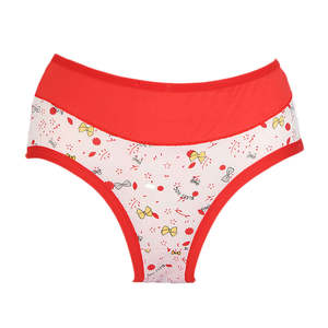 กางเกงในสตรี - สีแดง - Product Image 1