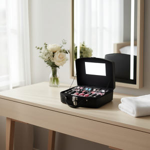 Valigetta per Trucchi Premium: Soluzione Pratica per l'Organizzazione dei Tuoi Set di Cosmetici - Product Image 3