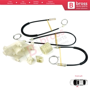 Kit de réparation de lève-vitre BWR237, porte avant gauche pour Transporter T5 Caravelle Multivan 2003-2015 7H0837753 - Product Image 5