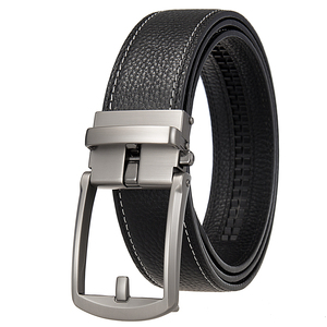 Cinturones de Cuero Vacuno para Hombre, Hebilla de Acero, Impermeables, Transpirables, de Alta Calidad, Lujosos, OEM Personalizables 2026 - Product Image 3