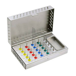 ชุดเจาะสเตนเลสสำหรับงานทันตกรรมเครื่องมือฝังรากฟัน - Product Image 1