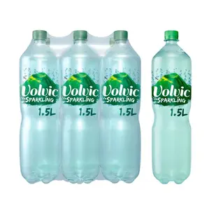 Botella de agua mineral natural Volvic (1.5L x 12)
