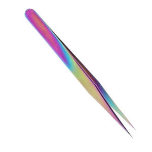 แหนบปลายขนตาแบบเส้นใยแหนบสำหรับแต่งขนตาสีคิ้ว - Product Image 3