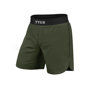 High-quality MMA <b>shorts</b> with <b>elastic</b> <b>waistband</b>, moisture-wicking fabric, and reinforced stitching for martial arts mma gear sale - Product Image 2