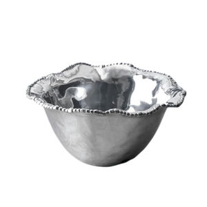 Unique Design Serving <b>Bowl</b> Dinner Ware Tabletop <b>Snacks</b> Sweets Serving <b>Bowl</b> Silver Aluminium Serving <b>Bowl</b> For Home Decor - Product Image 6